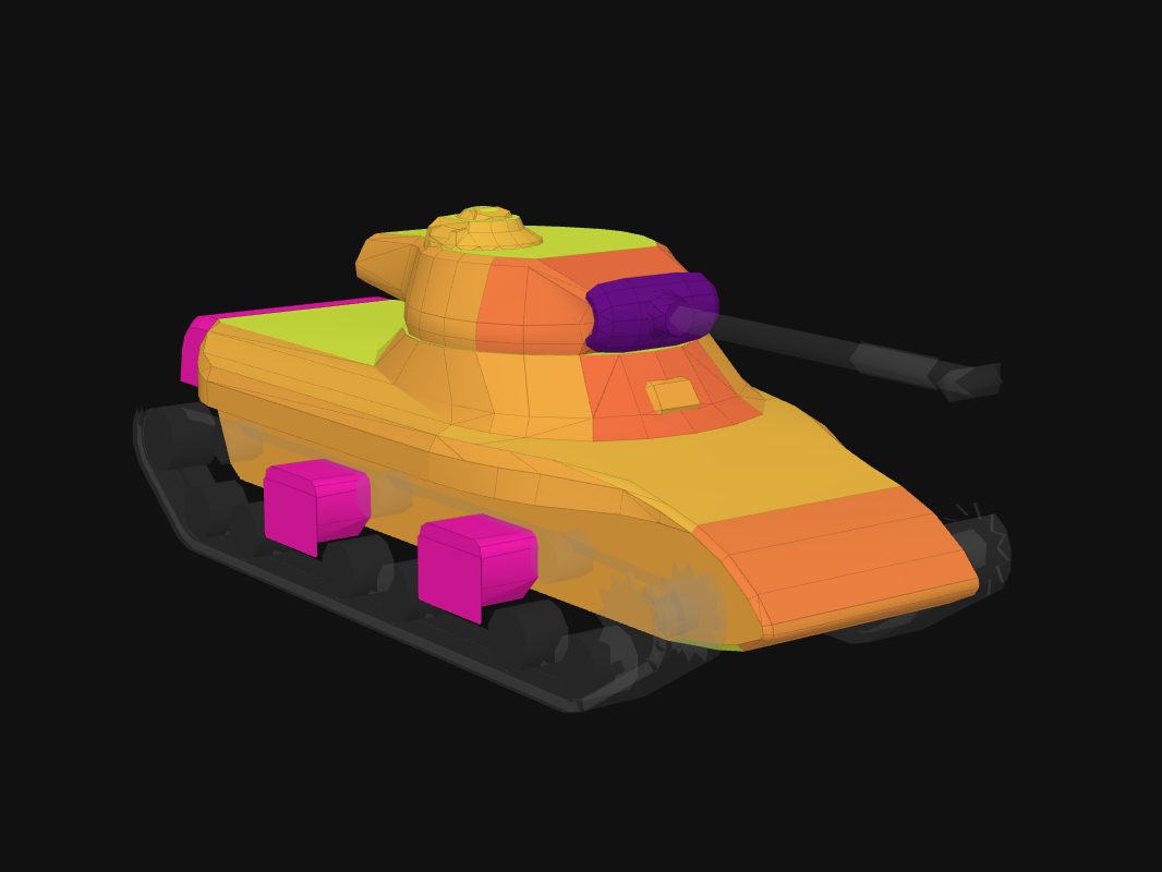 Лобовая броня Pawlack Tank в World of Tanks: Blitz