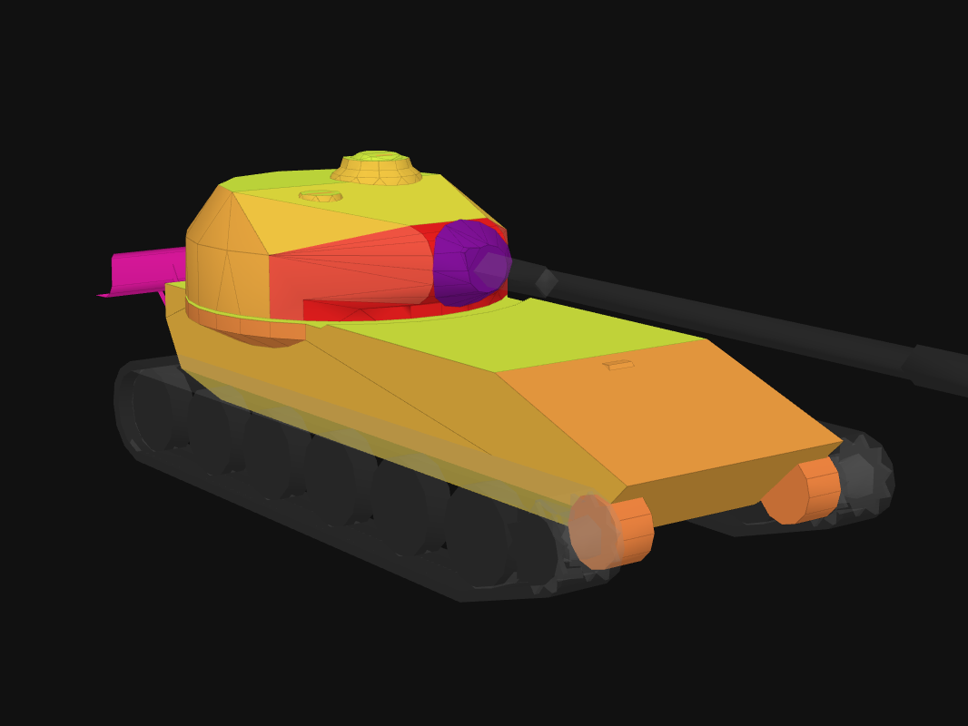 Лобовая броня TS-60 в World of Tanks: Blitz