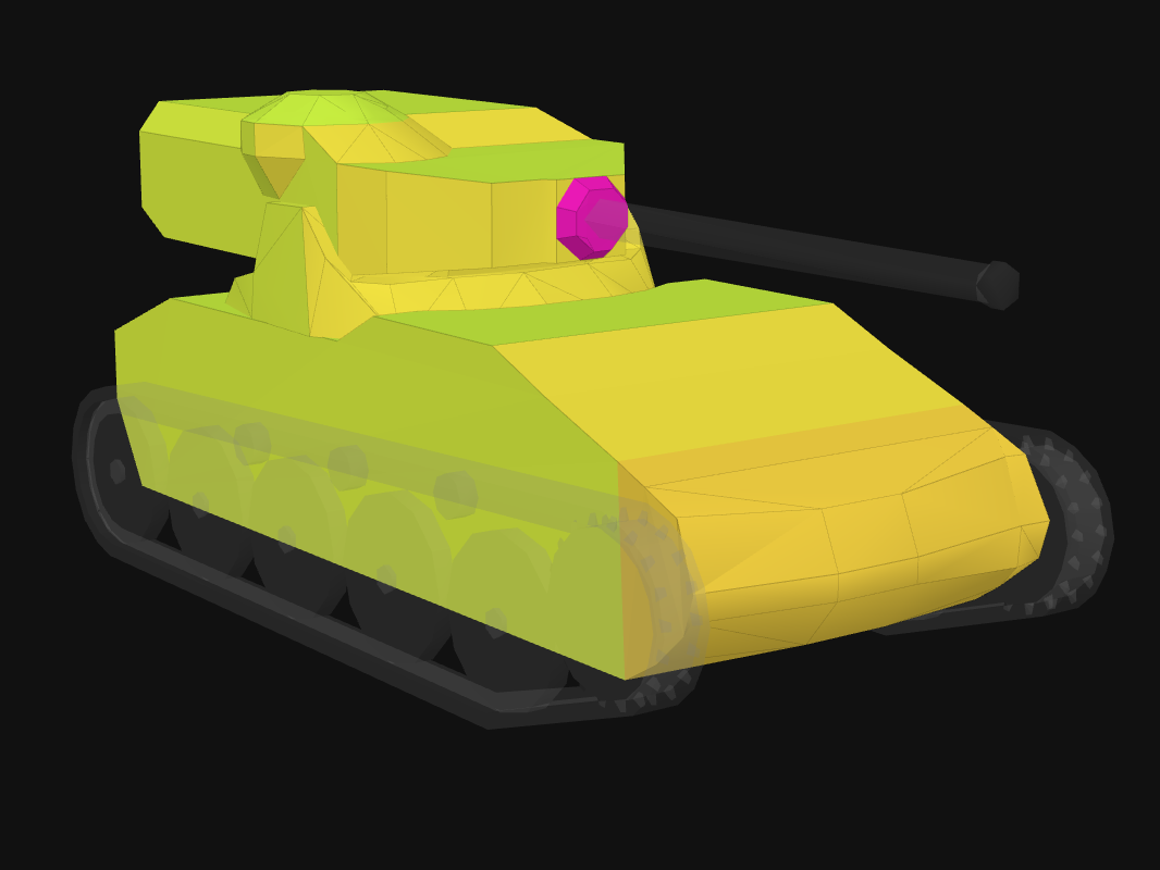 Лобовая броня AMX 12 t в World of Tanks: Blitz