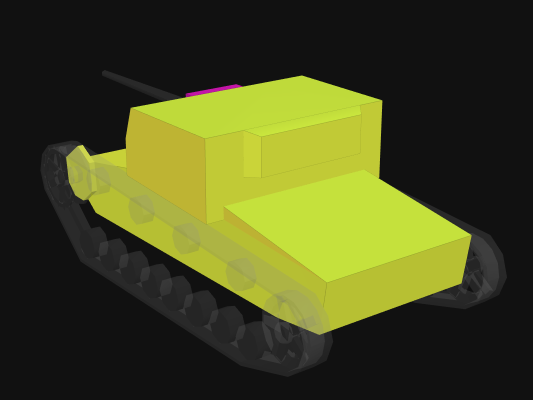 Броня кормы АТ-1 в World of Tanks: Blitz