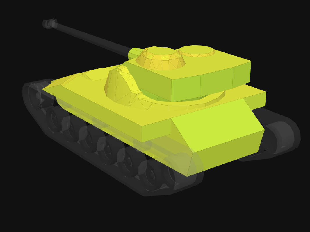 Rear armor of B-C 25 t in World of Tanks: Blitz