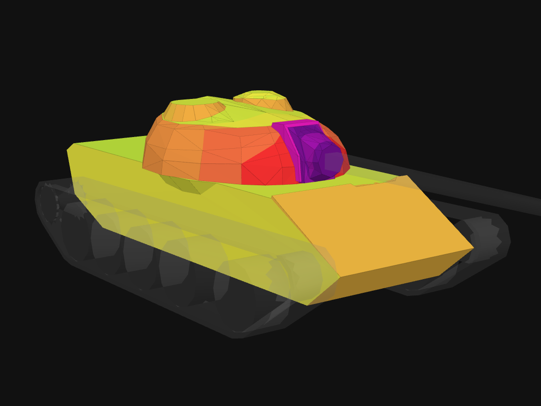 Front armor of T-34-3 in World of Tanks: Blitz