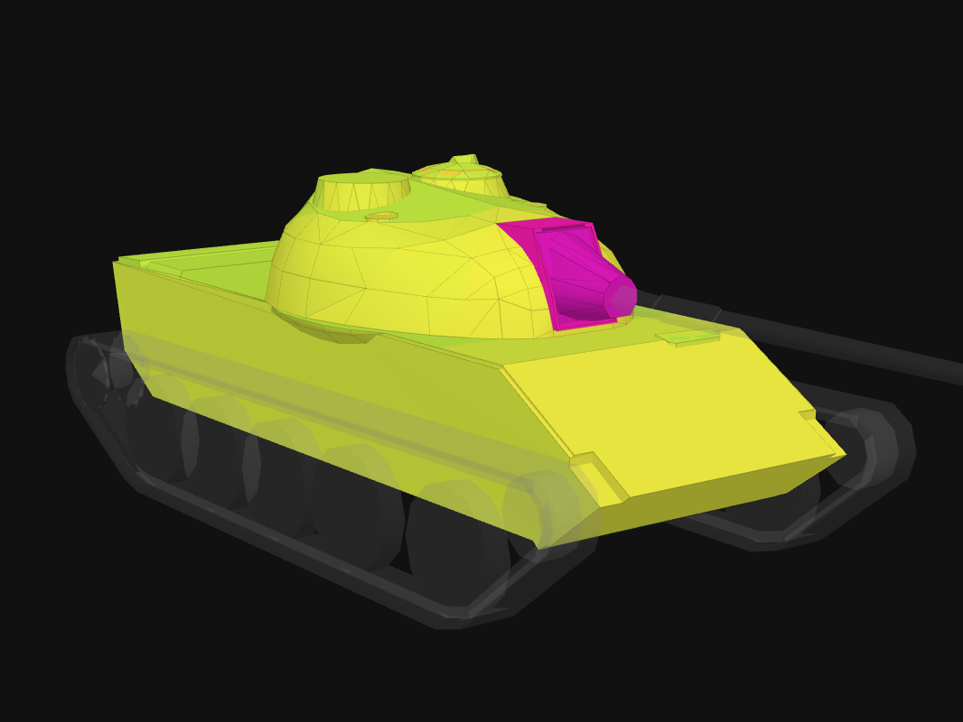 Лобовая броня WZ-131 в World of Tanks: Blitz