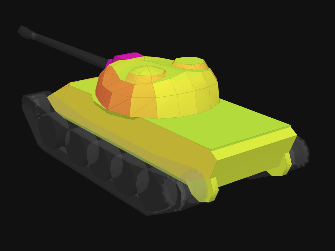Rear armor of WZ-120 in World of Tanks: Blitz