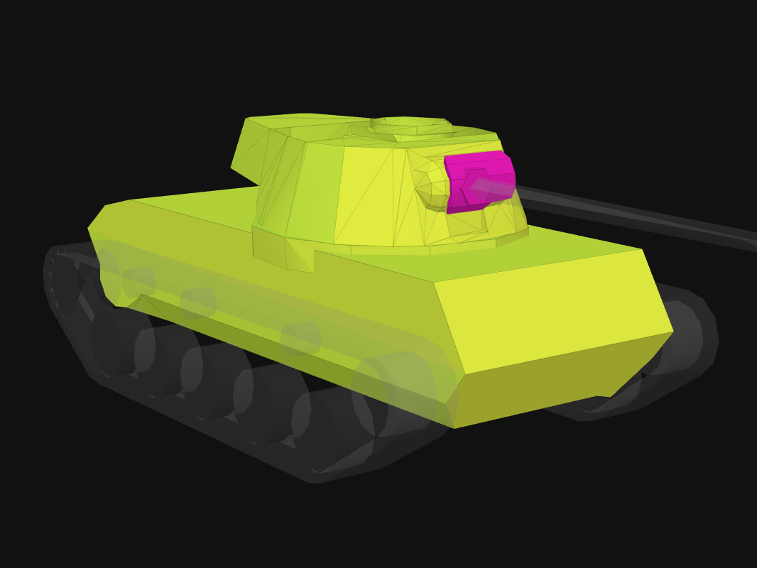 Лобовая броня Type 64 в World of Tanks: Blitz