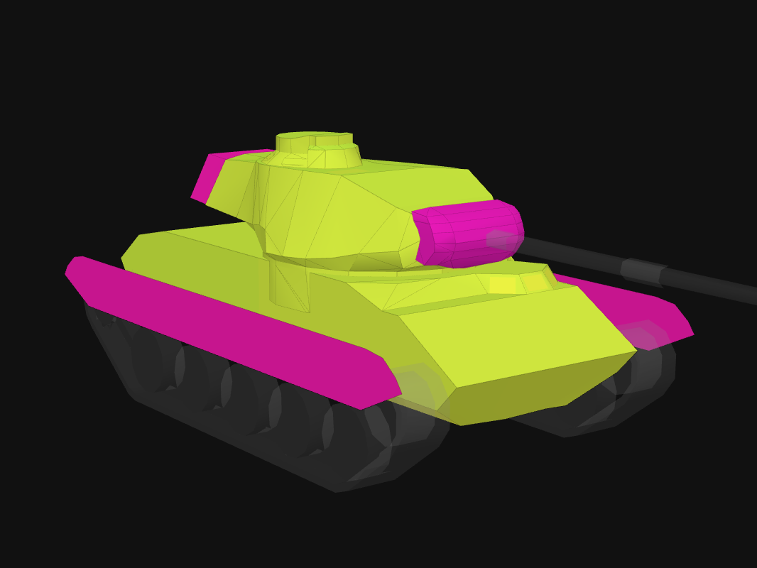 Лобовая броня M41D в World of Tanks: Blitz