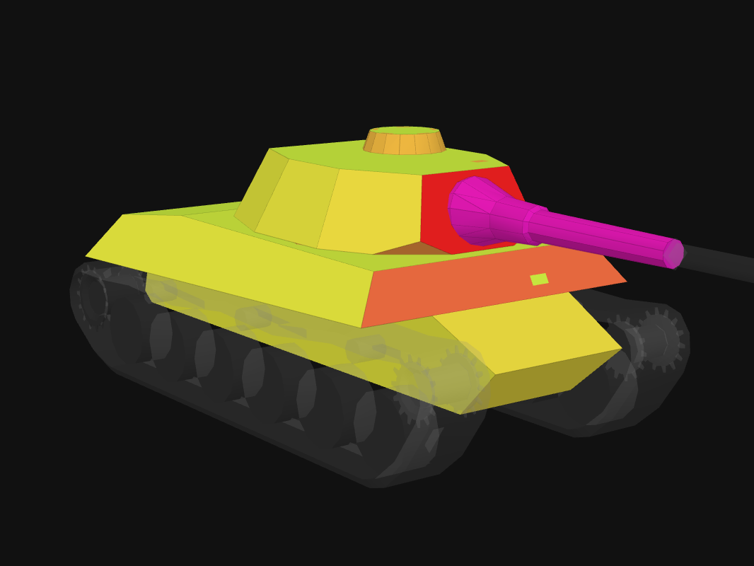 Лобовая броня TVP VTU в World of Tanks: Blitz