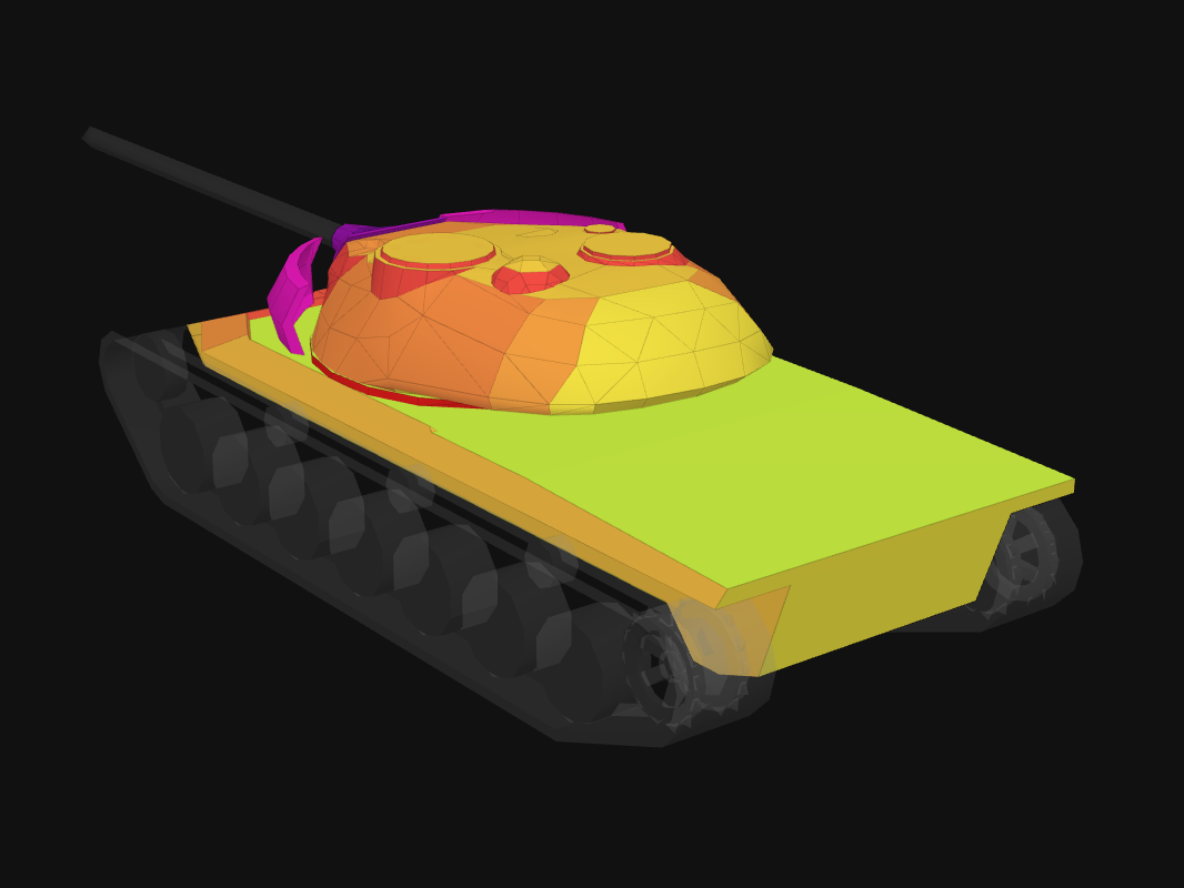 Броня кормы Vz. 55 в World of Tanks: Blitz