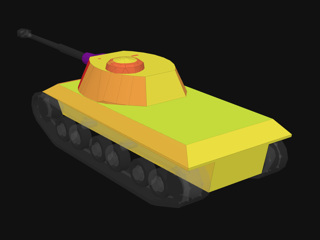 Броня кормы Vz. 44-1 в World of Tanks: Blitz