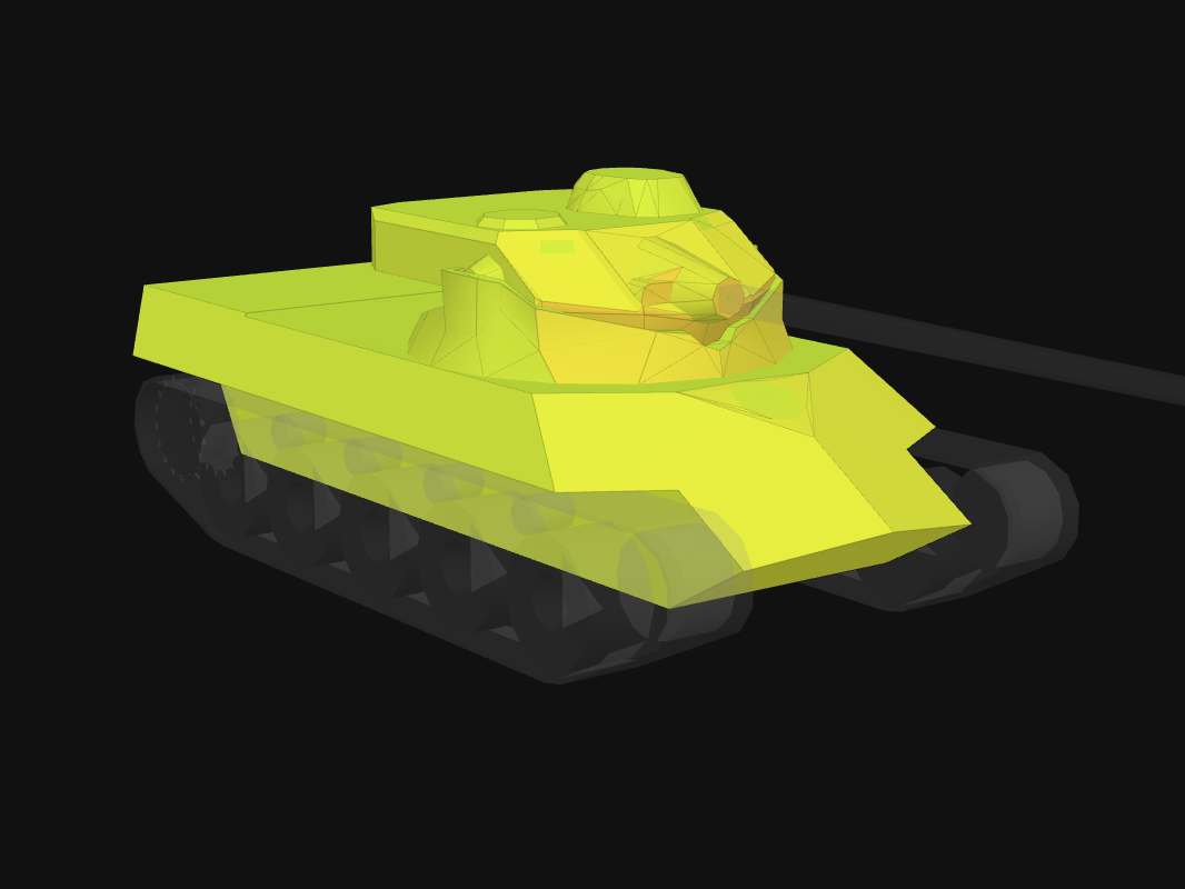 Лобовая броня Lorraine 40 t в World of Tanks: Blitz