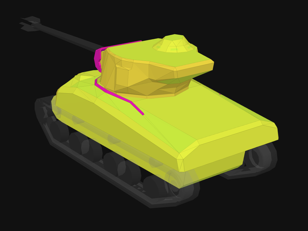 Броня кормы M4A1 Rev. в World of Tanks: Blitz