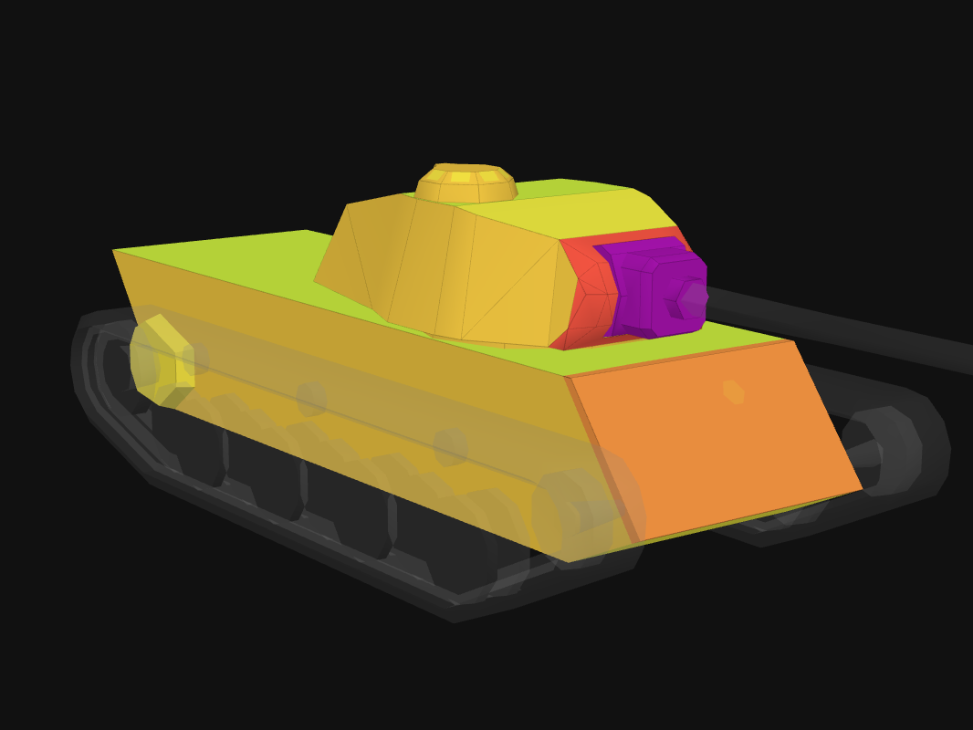 Лобовая броня FCM 50 t в World of Tanks: Blitz