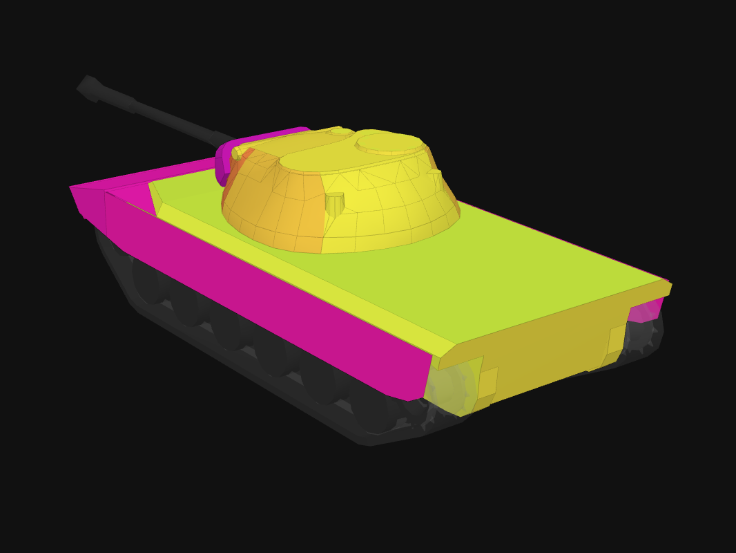 Rear armor of Kpz. Pr.68 (P) in World of Tanks: Blitz