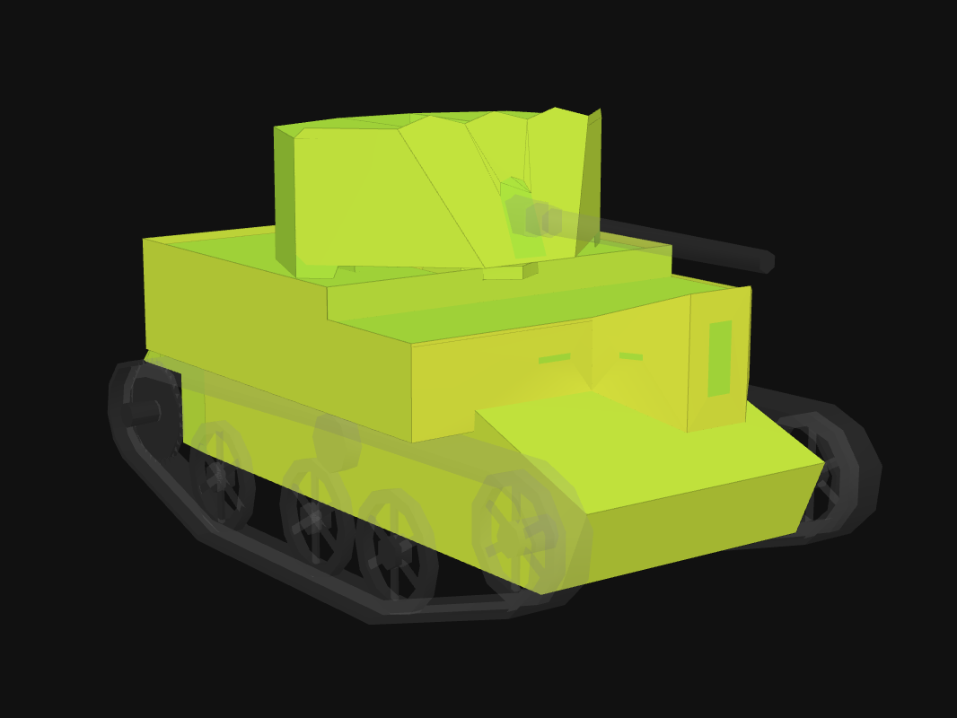 Front armor of UC 2-pdr in World of Tanks: Blitz