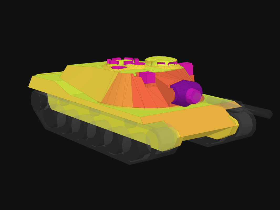 Лобовая броня Kpz 70 в World of Tanks: Blitz