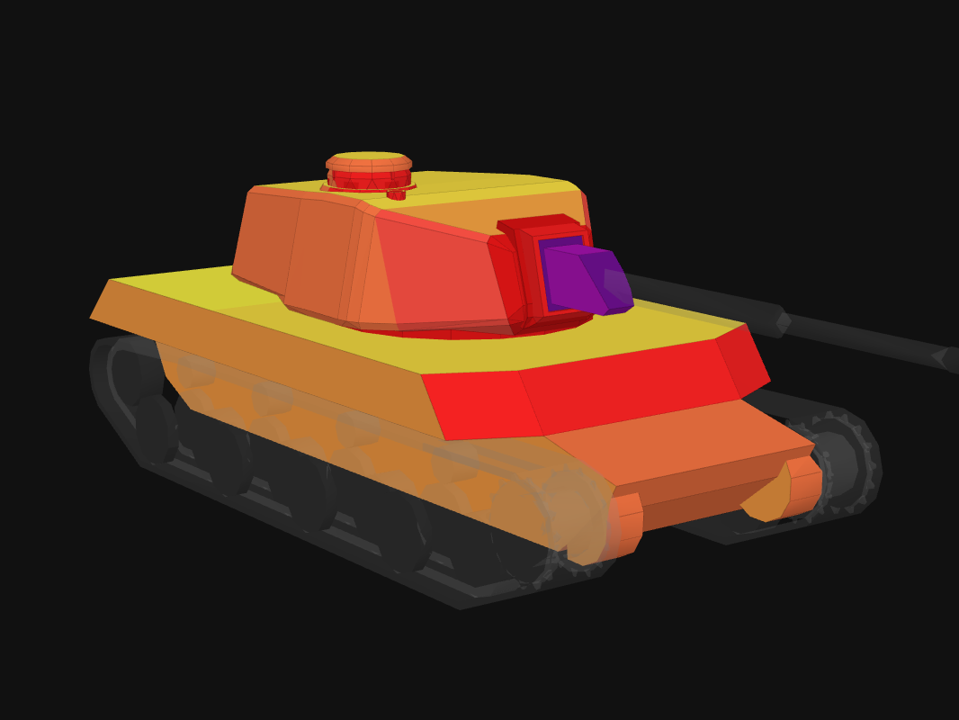Лобовая броня Ju-Nu в World of Tanks: Blitz