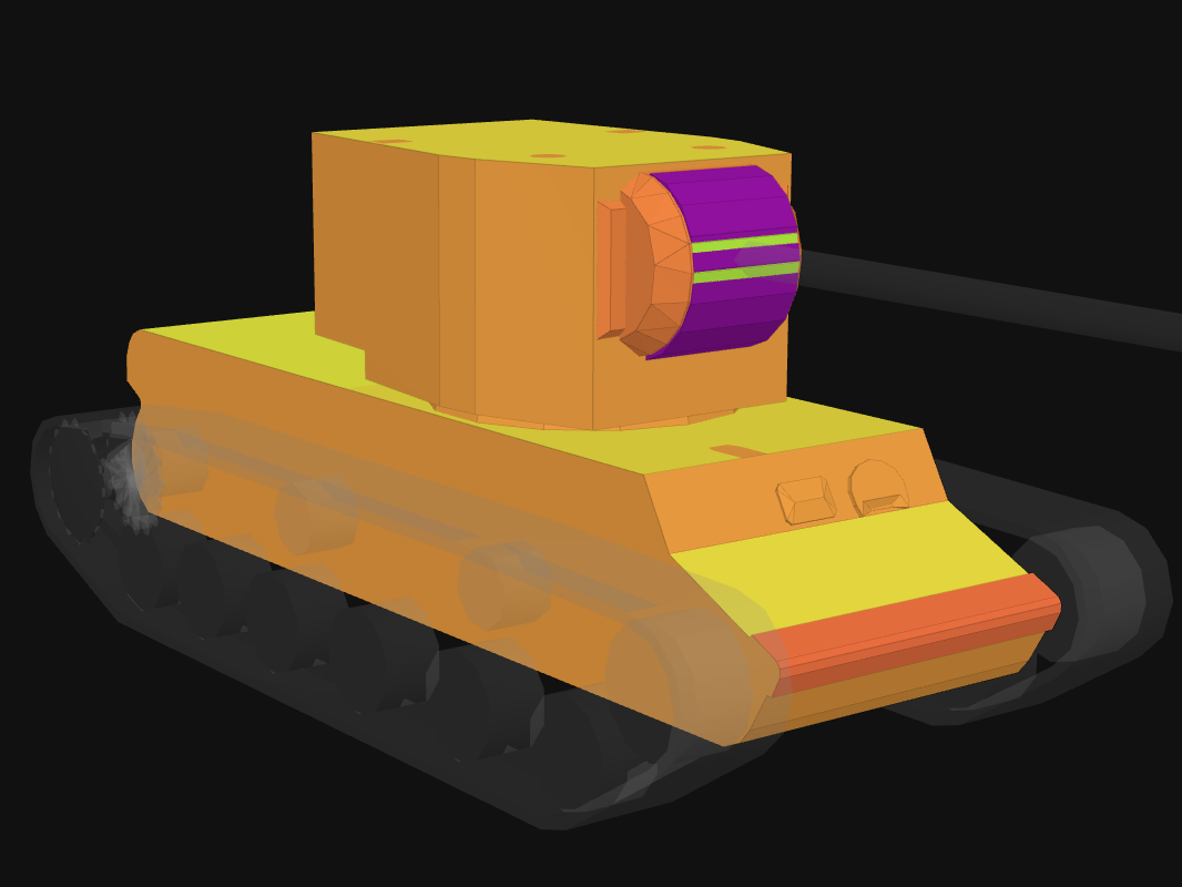 Лобовая броня КВ-2 в World of Tanks: Blitz