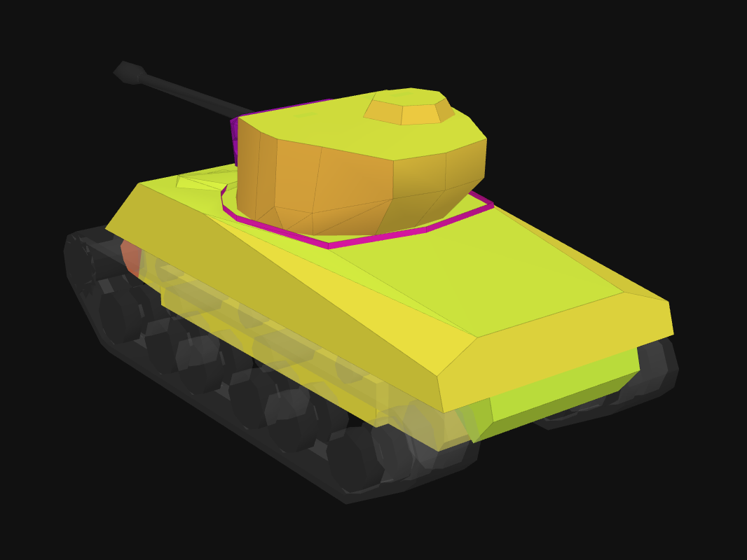 Броня кормы M4A3E8 в World of Tanks: Blitz