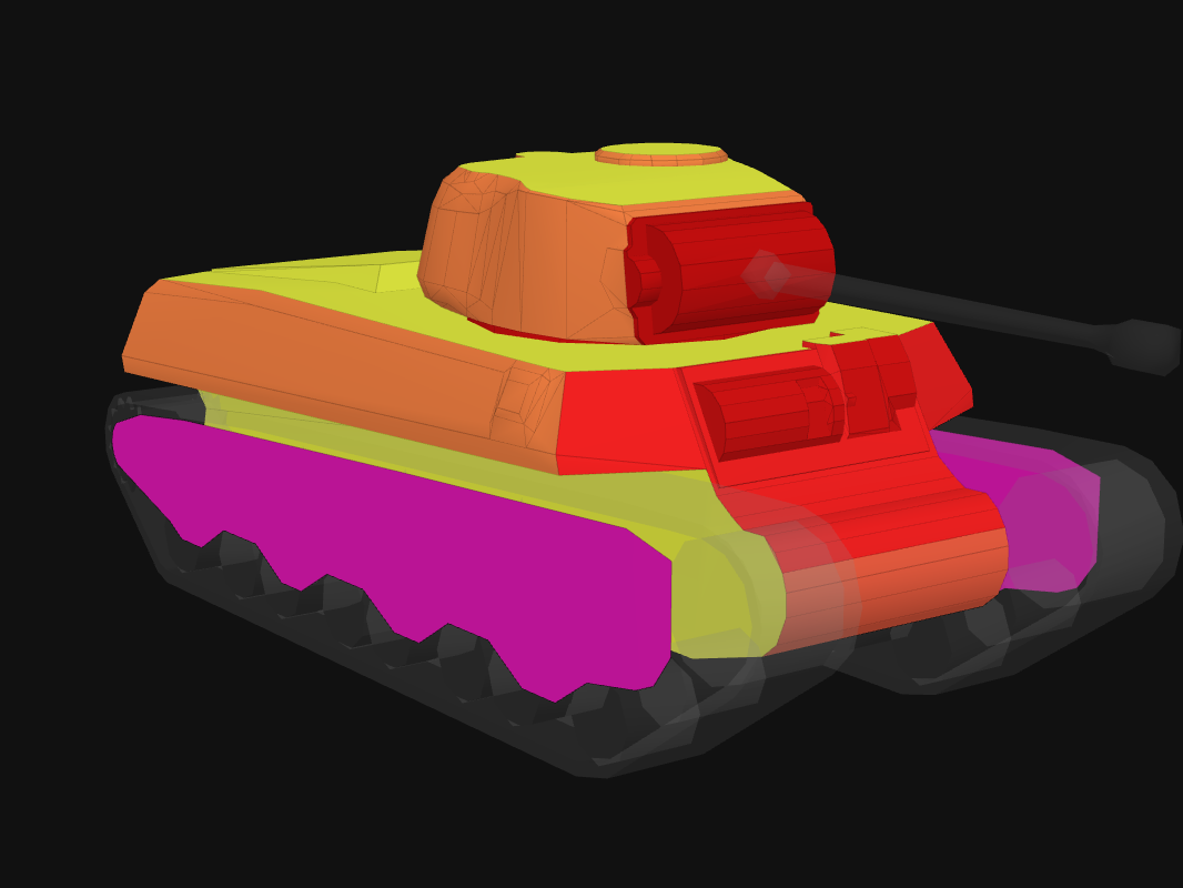 Лобовая броня Киборг в World of Tanks: Blitz
