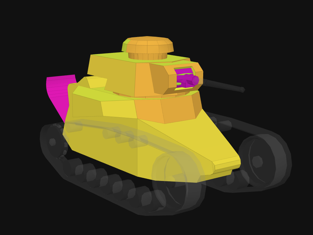 Лобовая броня МС-1 в World of Tanks: Blitz