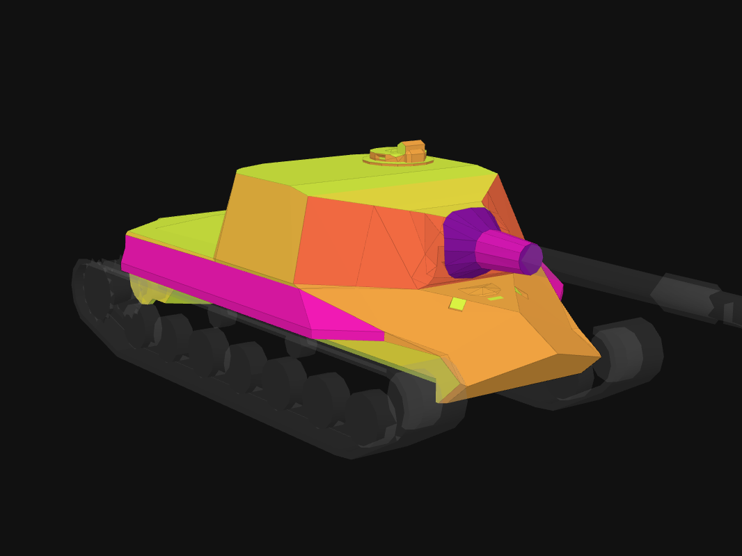 Лобовая броня Об. 268 в World of Tanks: Blitz