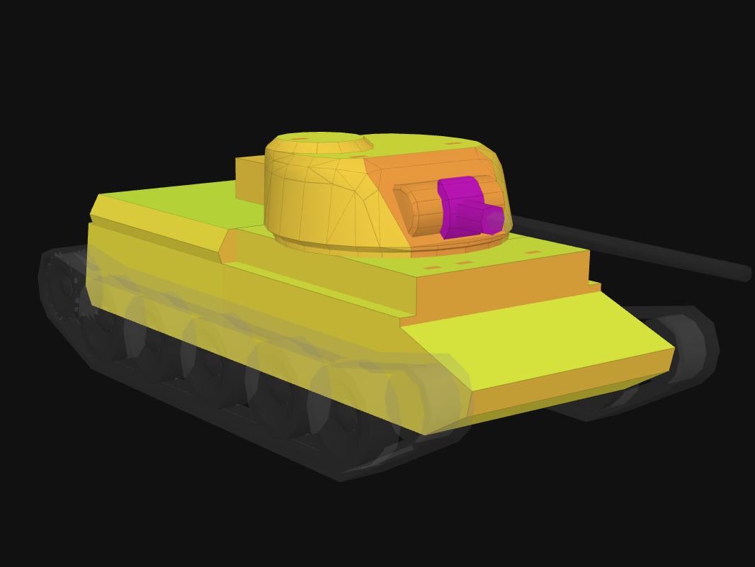 Лобовая броня Y5 Firefly в World of Tanks: Blitz