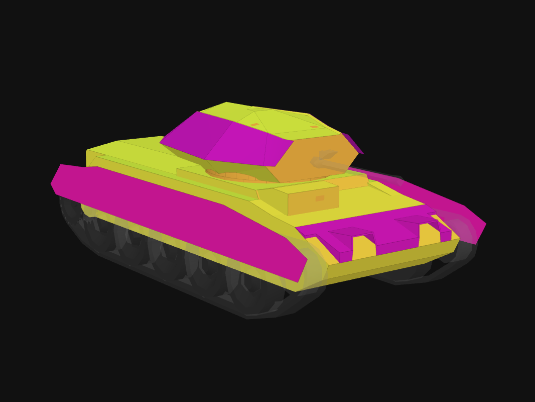 Лобовая броня Titan Mk. I в World of Tanks: Blitz