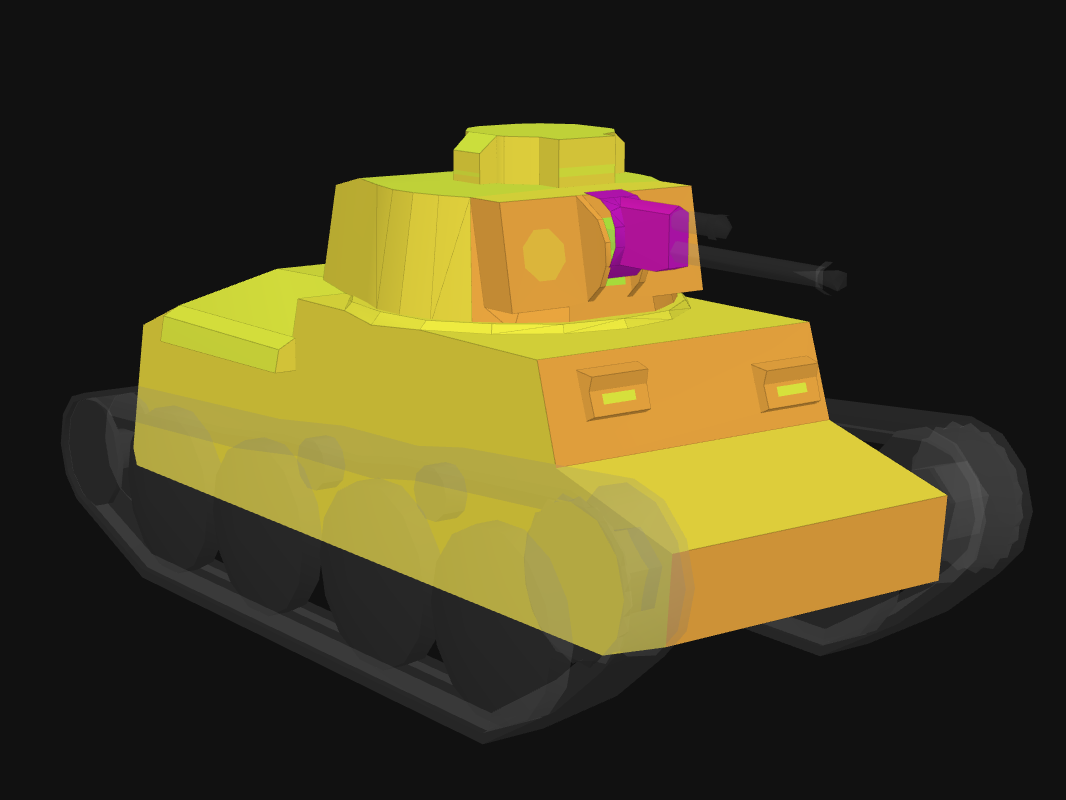 Лобовая броня Pz. 38 (t) в World of Tanks: Blitz