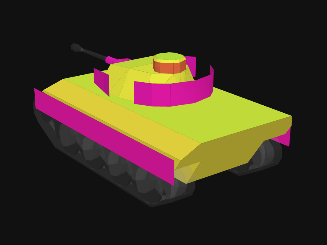 Rear armor of Pz. V/IV in World of Tanks: Blitz