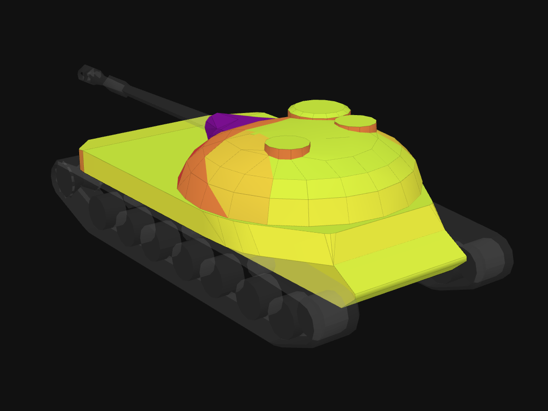 Rear armor of STG in World of Tanks: Blitz
