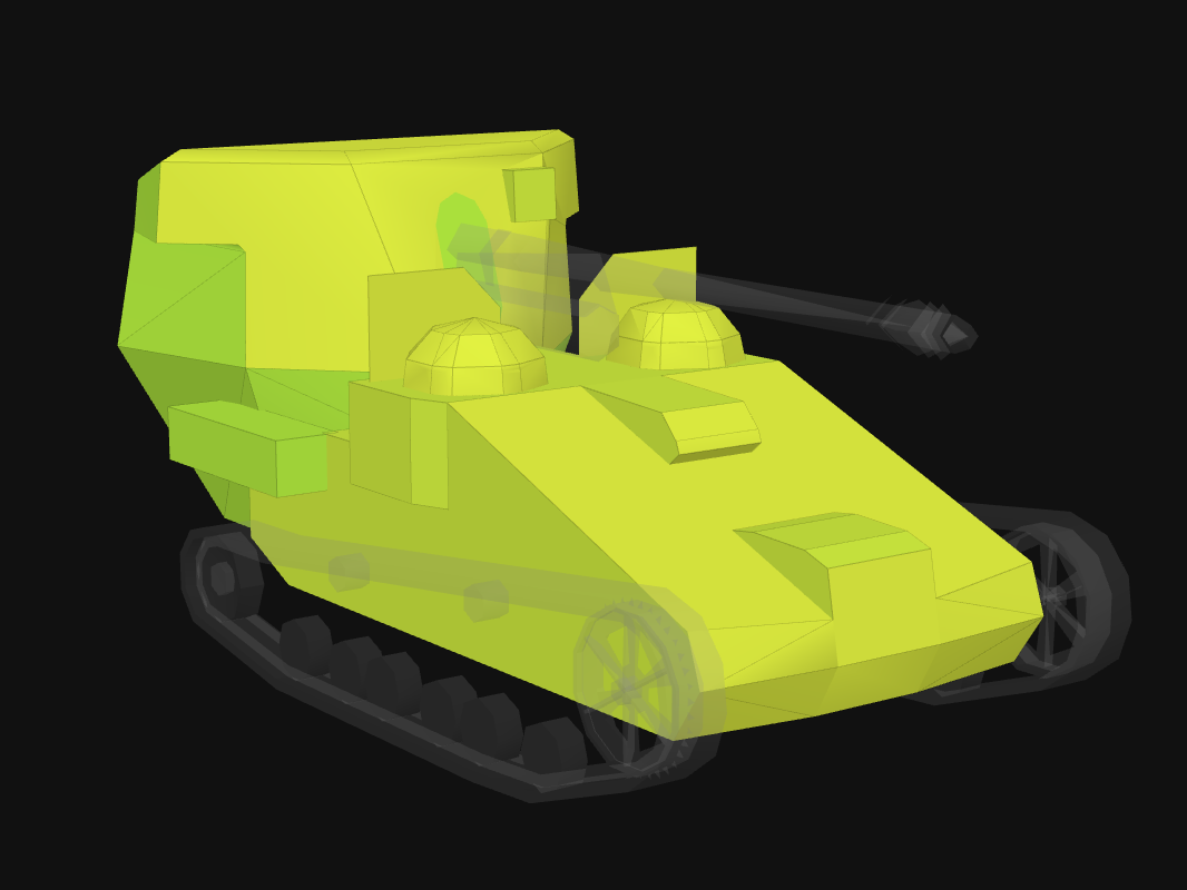 Front armor of UE 57 in World of Tanks: Blitz