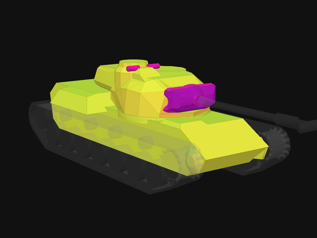 Лобовая броня STA-1 в World of Tanks: Blitz