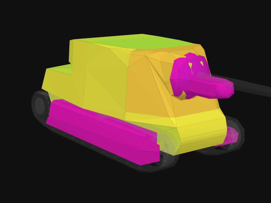 Лобовая броня S35 CA в World of Tanks: Blitz