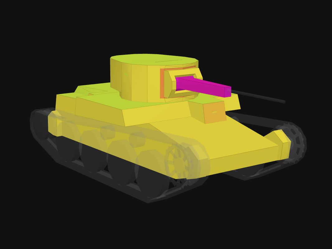 Лобовая броня Т-46 в World of Tanks: Blitz