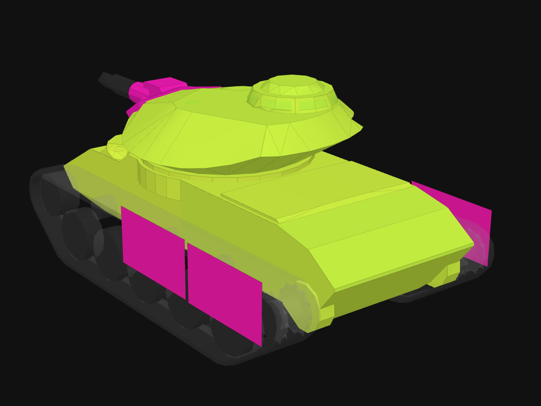 Броня кормы T49 Бесстрашный в World of Tanks: Blitz