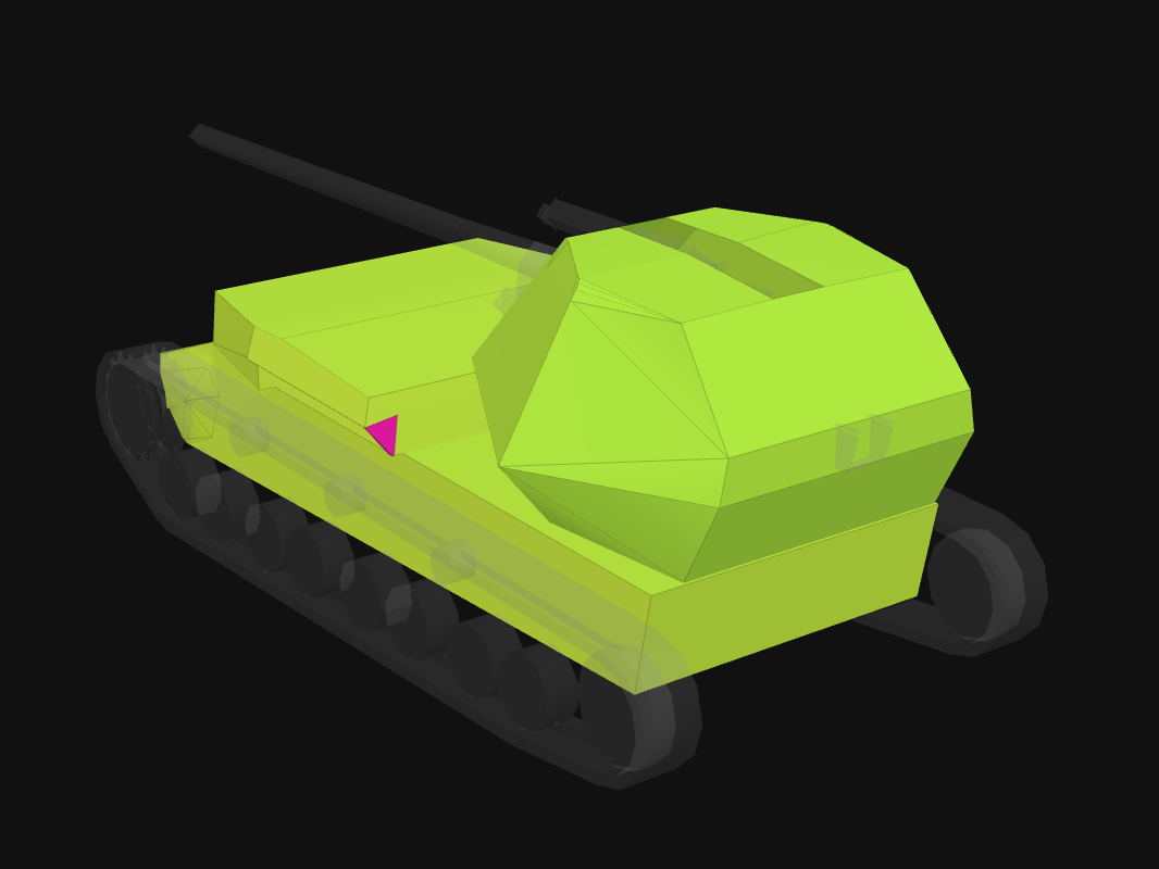 Rear armor of WT auf Pz. IV in World of Tanks: Blitz