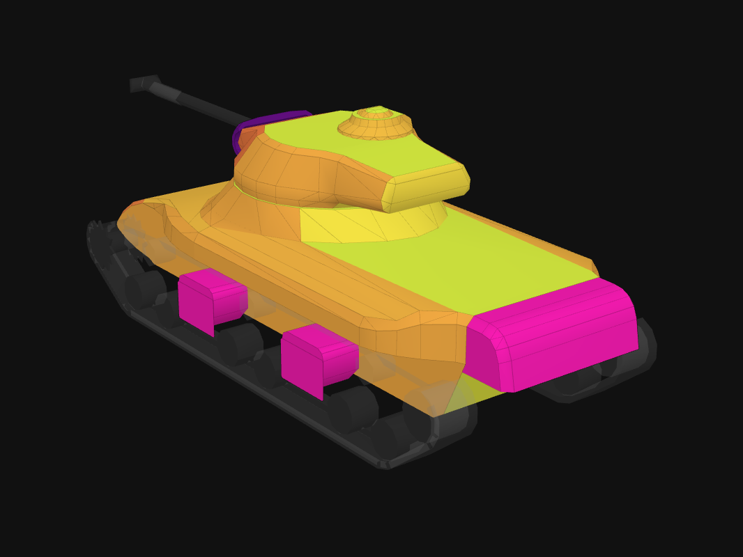 Rear armor of Pawlack Tank in World of Tanks: Blitz