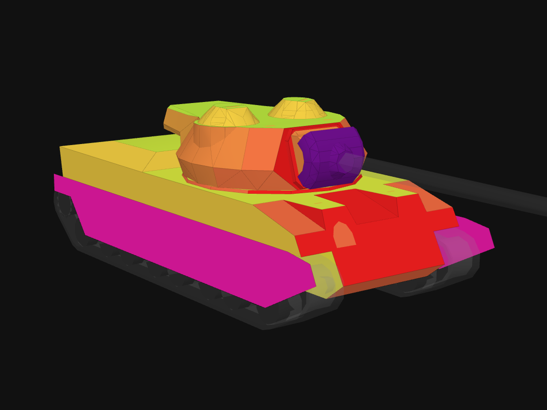 Лобовая броня T28 Defender в World of Tanks: Blitz