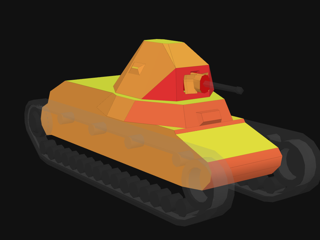 Лобовая броня AMX 38 в World of Tanks: Blitz