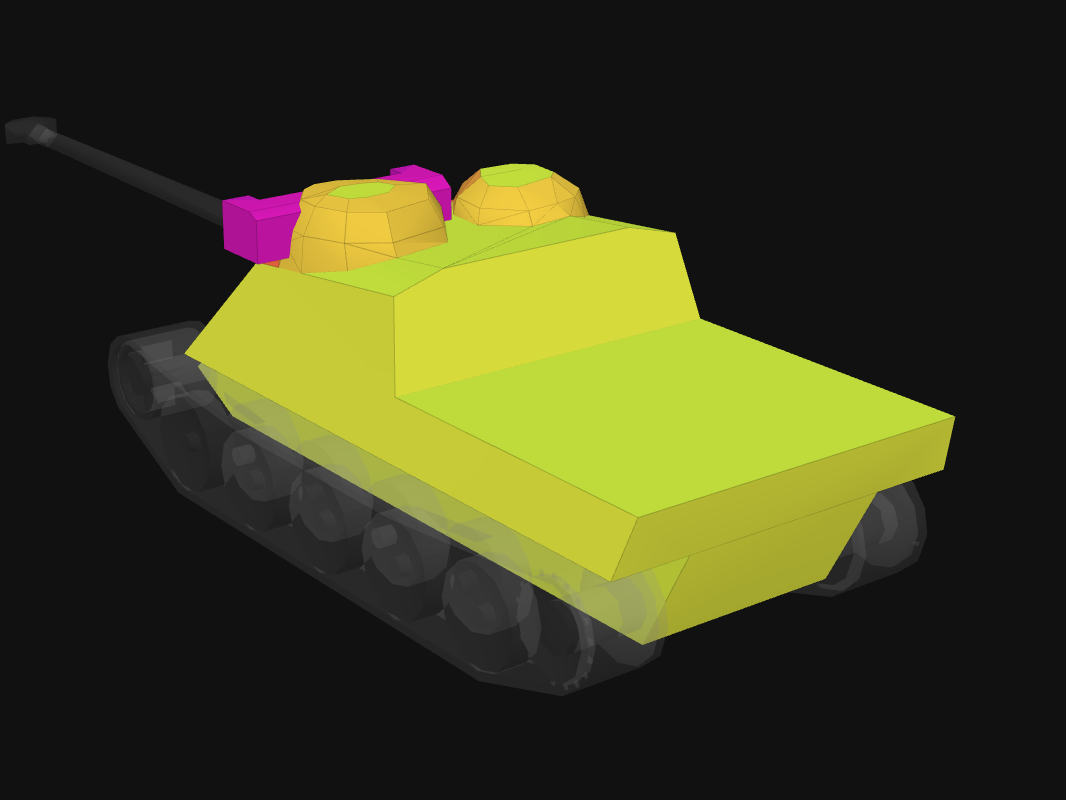 Броня кормы AMX AC 46 в World of Tanks: Blitz