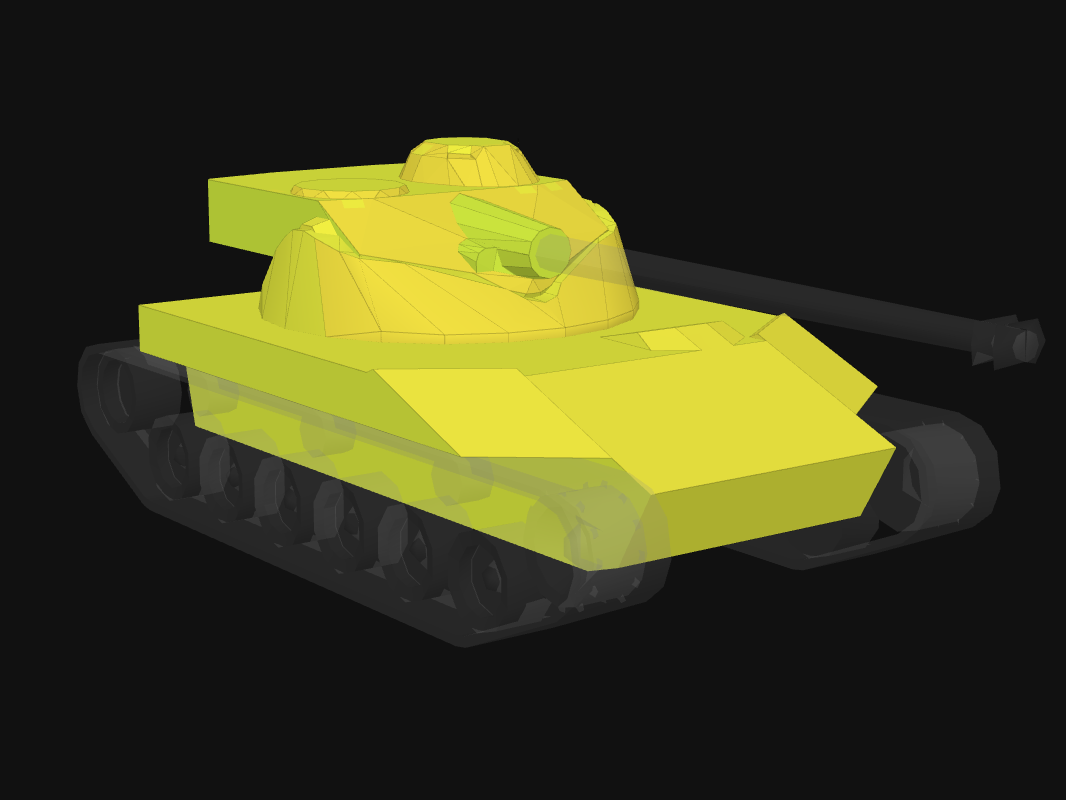 Front armor of B-C 25 t in World of Tanks: Blitz