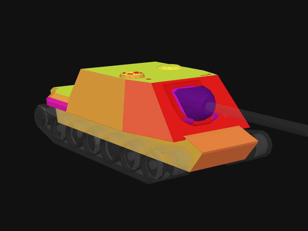 Лобовая броня WZ-113G FT в World of Tanks: Blitz