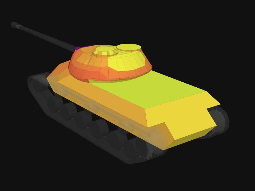 Rear armor of WZ-110 in World of Tanks: Blitz
