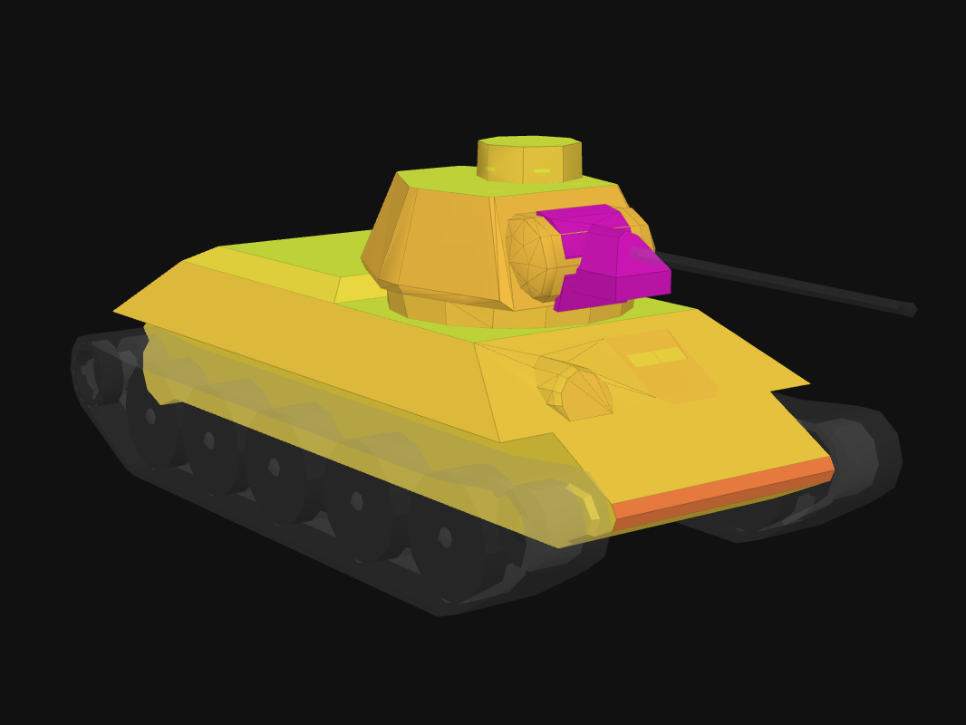 Лобовая броня Type T-34 в World of Tanks: Blitz