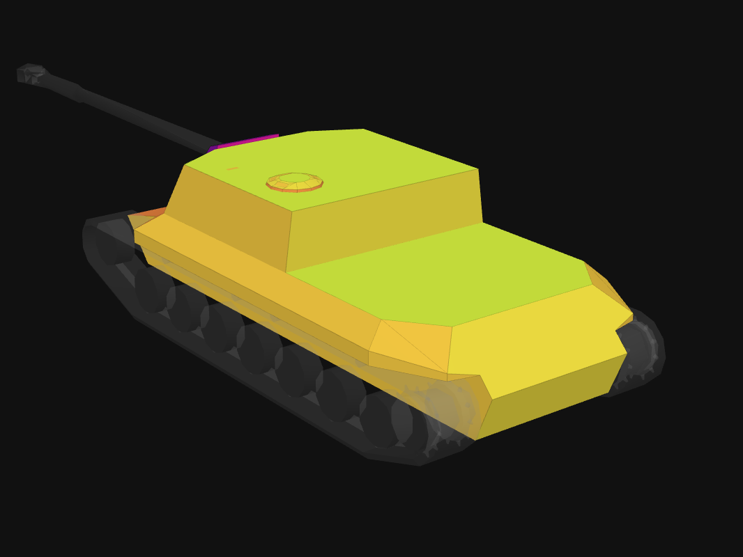 Rear armor of WZ-111-1G FT in World of Tanks: Blitz