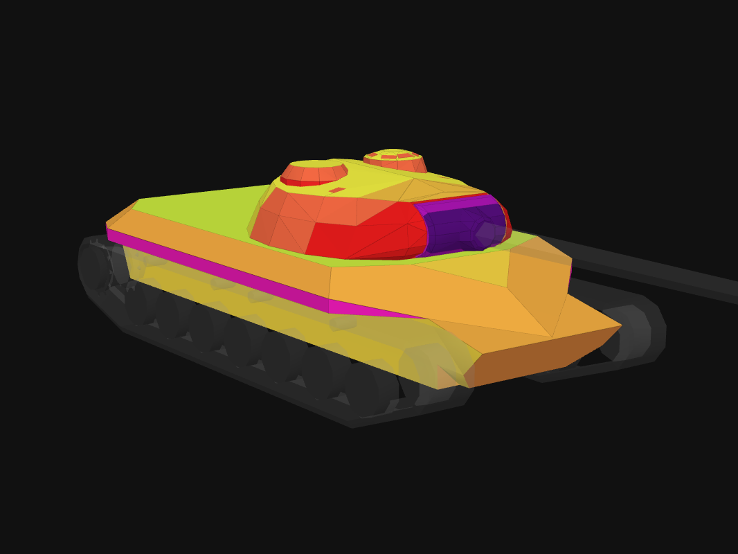 Лобовая броня WZ-111 5A в World of Tanks: Blitz