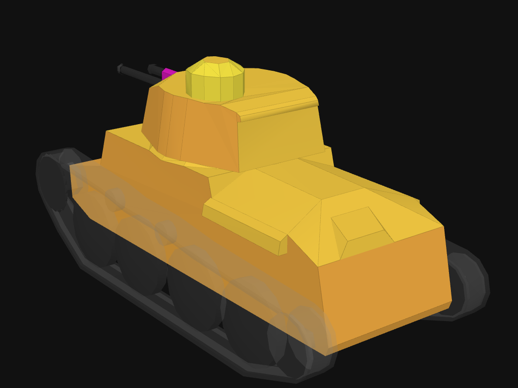 Броня кормы LT vz. 38 в World of Tanks: Blitz