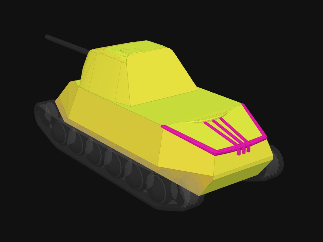 Rear armor of Aeonix in World of Tanks: Blitz