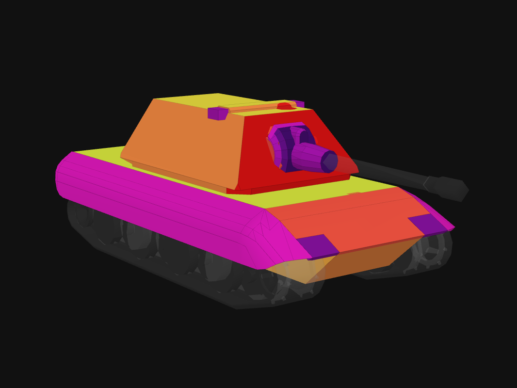 Лобовая броня E 100 в World of Tanks: Blitz