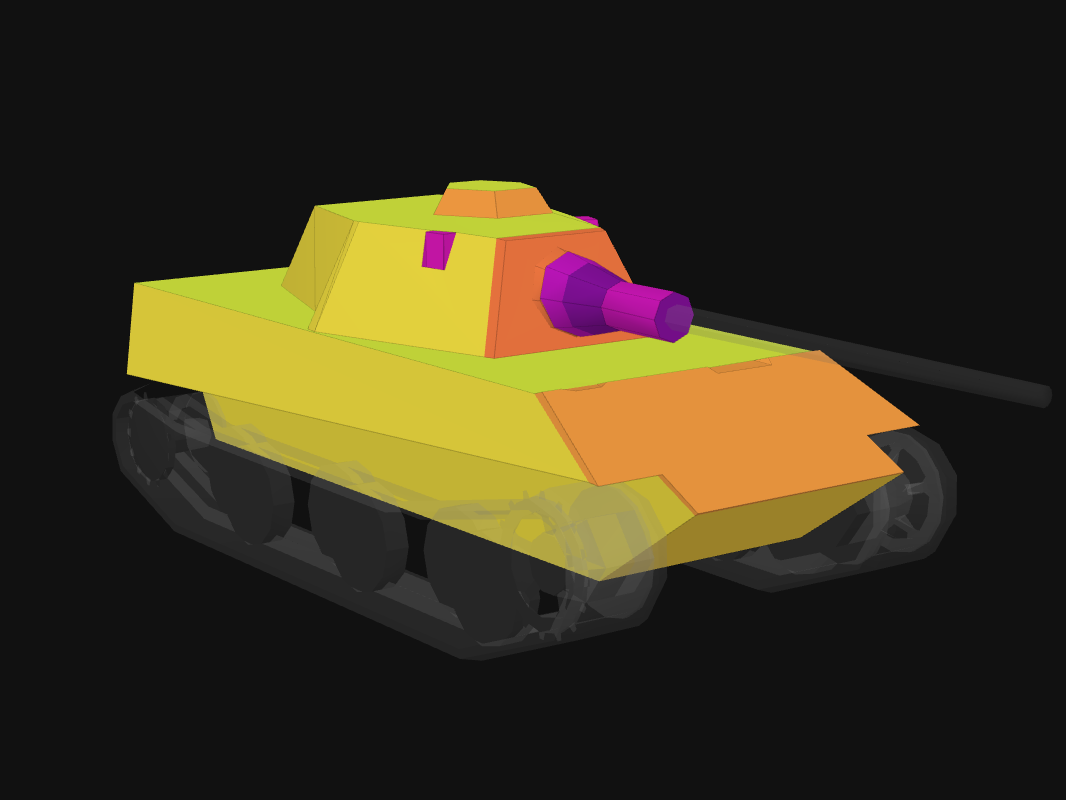 Лобовая броня E 50 в World of Tanks: Blitz